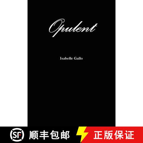 【3-4周达】精装 Opulent [9780615600697]