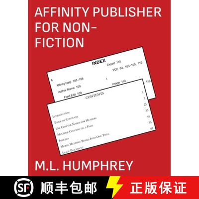 【3-4周达】Affinity Publisher for Non-Fiction [9781637440223]
