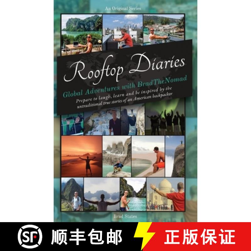 【3-4周达】Rooftop Diaries: Global Adventures with BradtheNomad [9798986228310]