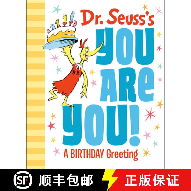 【3-4周达】Dr. Seuss's You Are You! a Birthday Greeting [9780593123270]