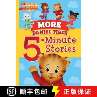 【3-4周达】More Daniel Tiger 5-Minute Stories [9781534471146]
