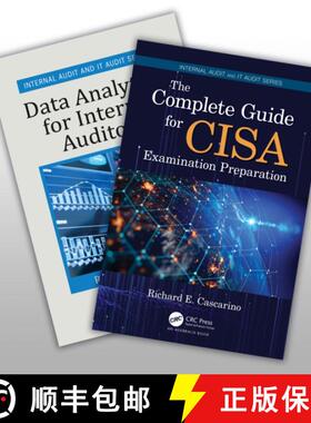 【3-4周达】Complete Guide for CISA Examination Preparation and Data Analytics for Internal Auditors Set [9781032948485]