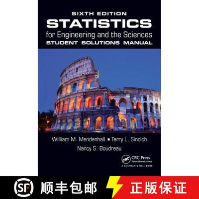 【3-4周达】Statistics for Engineering and the Sciences Student Solutions Manual: - Student Solutions ... [9781498731829]