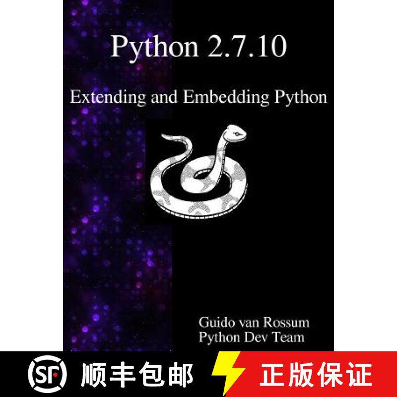 预订 Python 2.7.10 Extending and Embedding Python [9789888381043]