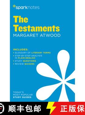 【3-4周达】The Testaments Sparknotes Literature Guide [9781411480421]