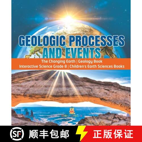 【3-4周达】精装 Geologic Processes and Events | The Changing Earth | Geology Book | Interactive Scien... [9781541976047]