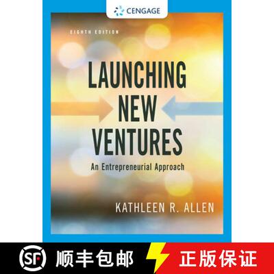 【3-4周达】Launching New Ventures: An Entrepreneurial Approach [9780357039175]