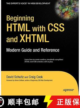 【3-4周达】Beginning HTML with CSS and XHTML: Modern Guide and Reference [9781590597477]