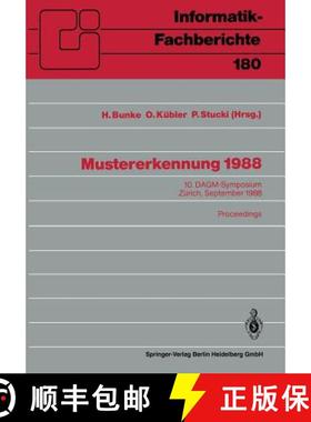 【3-4周达】Mustererkennung 1988 : 10. DAGM-Symposium, Zürich, 27.-29. September 1988. Proceedings [9783540502807]