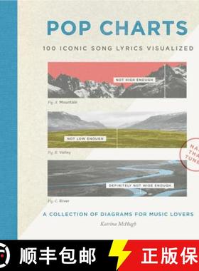 【3-4周达】Pop Charts: 100 Iconic Song Lyrics Visualized [9780062747877]