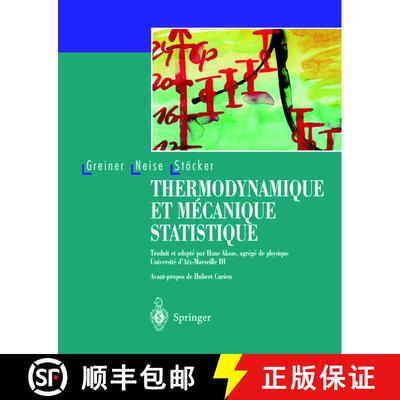 【3-4周达】Thermodynamique et mécanique statistique [9783540661665]