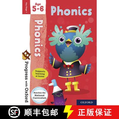 【2-3周达】Progress with Oxford: Progress with Oxford: Phonics Age 5-6- Practise for School with Esse... [9780192765840]