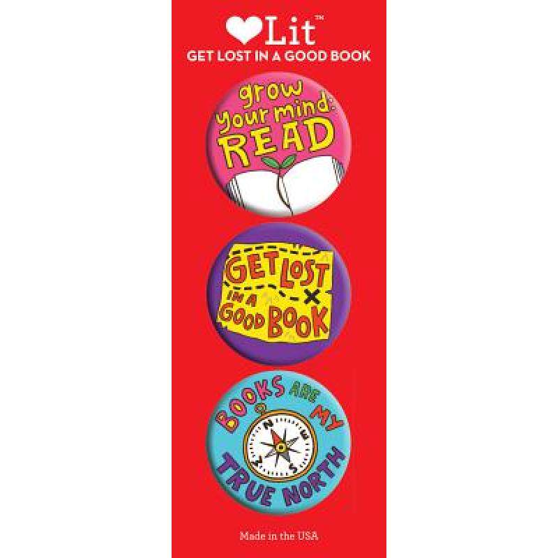 预订 get lost in a good book 3-button ass. [9781423651871]