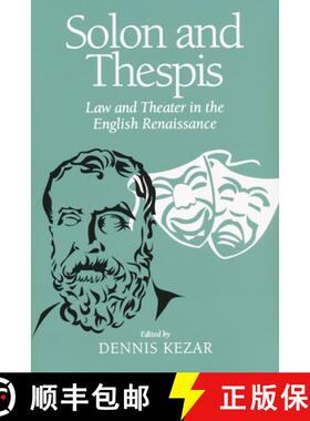 【3-4周达】Solon and Thespis: Law and Theater in the English Renaissance [9780268206888]