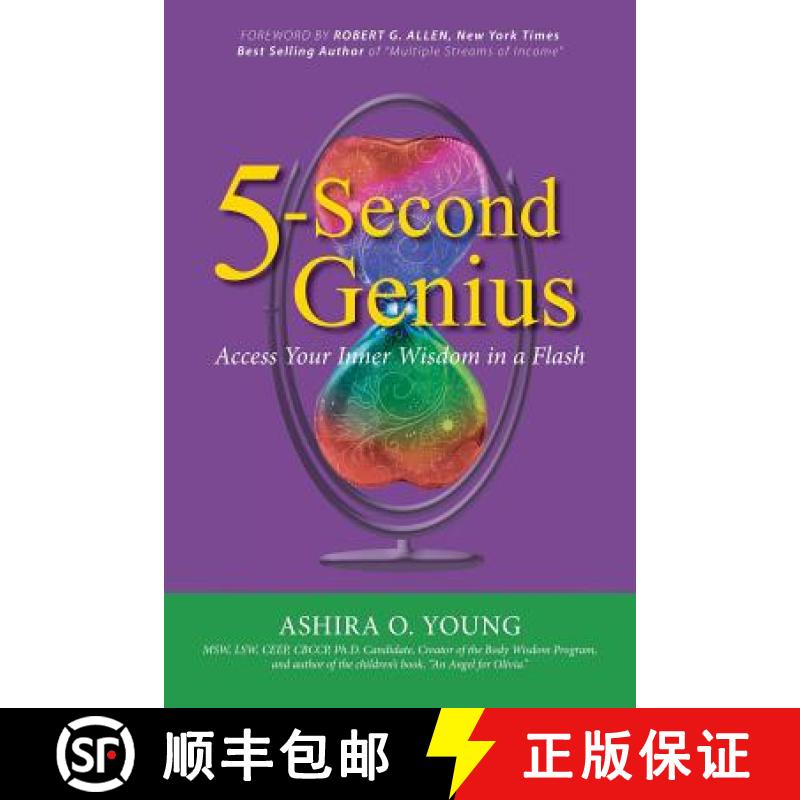 【3-4周达】5-Second Genius: Access Your Inner Wisdom in a Flash [9780997357530]