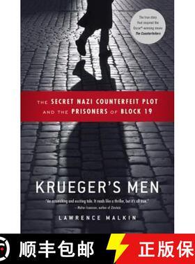 【3-4周达】Krueger's Men: The Secret Nazi Counterfeit Plot and the Prisoners of Block 19 [9780316067508]