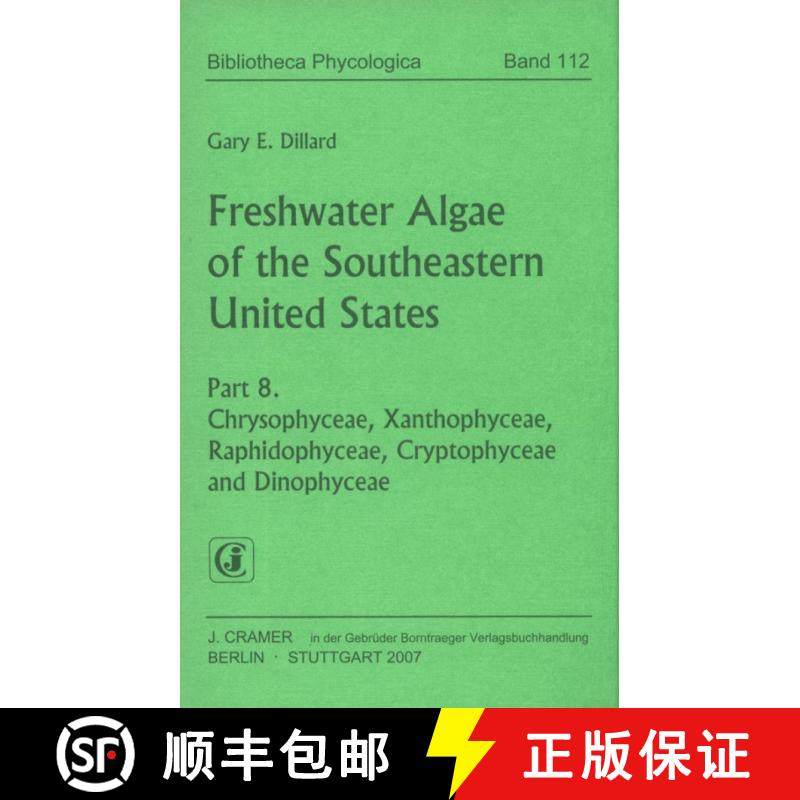 【3-4周达】Freshwater Algae of the Southeastern United States, Part 8 [9783443600396]