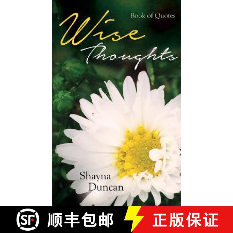 【3-4周达】Wise Thoughts: Book of Quotes [9781944348137]