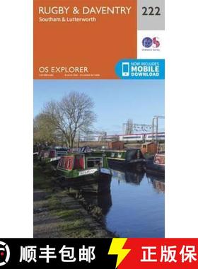 【3-4周达】Rugby and Daventry, Southam and Lutterworth [9780319244159]