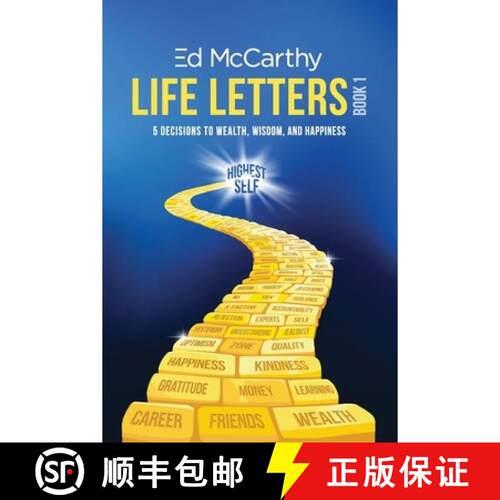 【3-4周达】Life Letters: 5 Decisions to Wealth, Wisdom and Happiness, Book 1 [9798989949007]