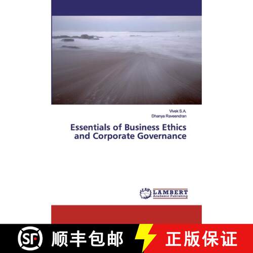 预订 Essentials of Business Ethics and Corporate Governance [9786200298317]