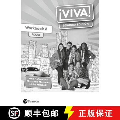 【3-4周达】Viva! 3 Rojo Segunda Edicion Workbook (Pack of 8) [9781292316901]