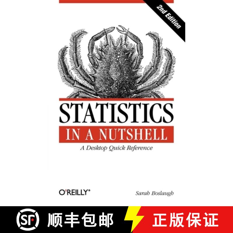【4周达】Statistics in a Nutshell 2e: A Desktop Quick Reference [9781449316822]