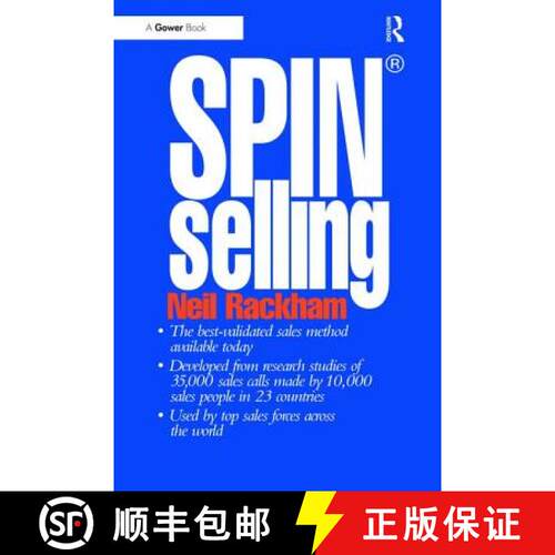 【3-4周达】精装 SPIN-SELLING, RACKHAM [9781138465954]
