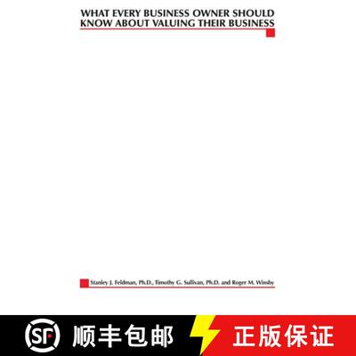 【3-4周达】What Every Business Owner Should Know About Valuing Their Business [9780071409926]