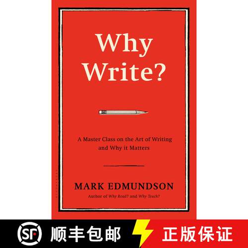 【3-4周达】精装 Why Write?: A Master Class on the Art of Writing and Why it Matters [9781632863058]