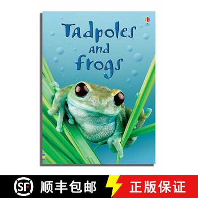 【3-4周达】精装 Tadpoles and Frogs [9780746074558]