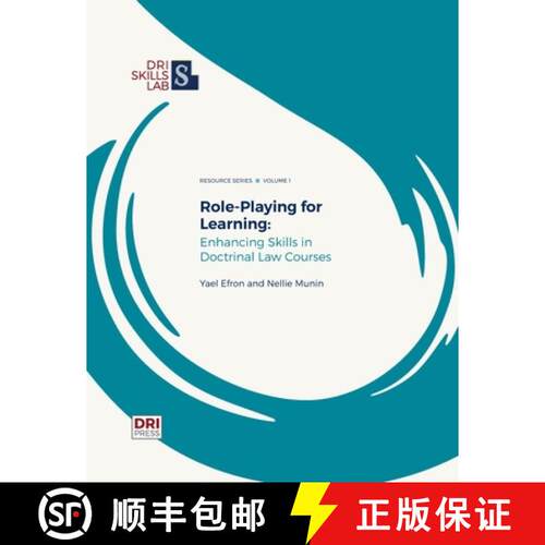 【3-4周达】Role-Playing for Learning: Enhancing Skills in Doctrinal Courses [9781734956283]