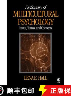 【3-4周达】Dictionary of Multicultural Psychology: Issues, Terms, and Concepts [9780761928232]