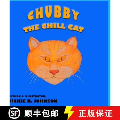 【3-4周达】Chubby the Chill Cat [9781329741812]