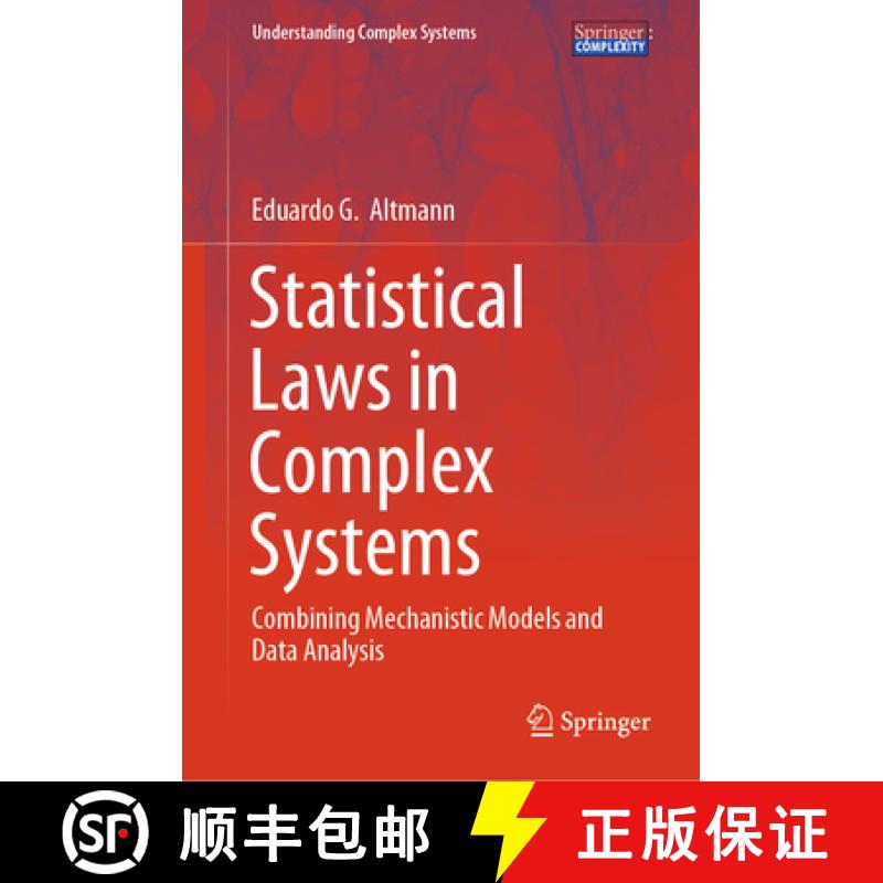 【3-4周达】Statistical Laws in Complex Systems : Combining Mechanistic Models and Data Analysis [9783031731631]