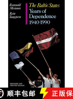 预订 The Baltic States: Years of Dependence, 1940-1990 (First Edition, Expanded and Updated Edition) [9780520082281]