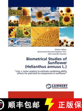 预订 Biometrical Studies of Sunflower  (Helianthus annuus L.) [9783848414871]