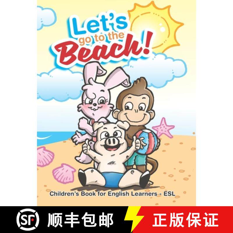 【3-4周达】Let's Go To The Beach!: Children's Book for English Learners - ESL [9781738799251]