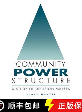 预订 Community Power Structure – A Study of Decision Makers [9780807840337]