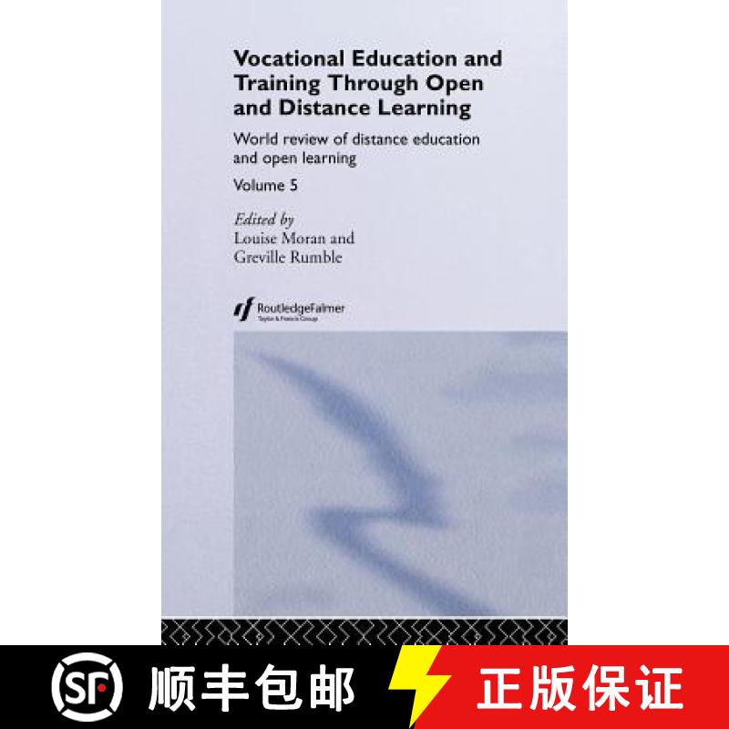 【3-4周达】Vocational Education and Training through Open and Distance Learning : World review of dis... [9780415345231]