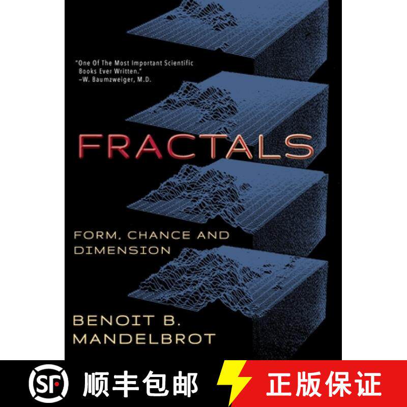 【3-4周达】Fractals: Form, Chance and Dimension [9781635618549]