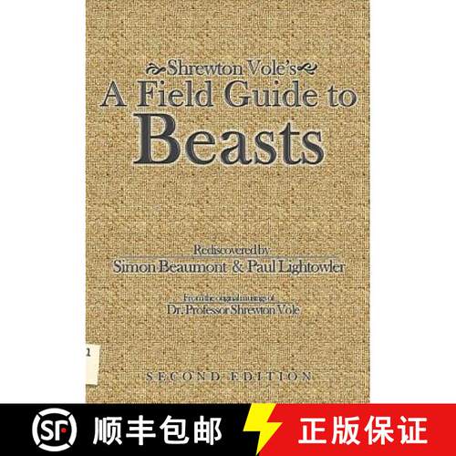 【3-4周达】Shrewton Vole's A Field Guide to Beasts [9781291883220]