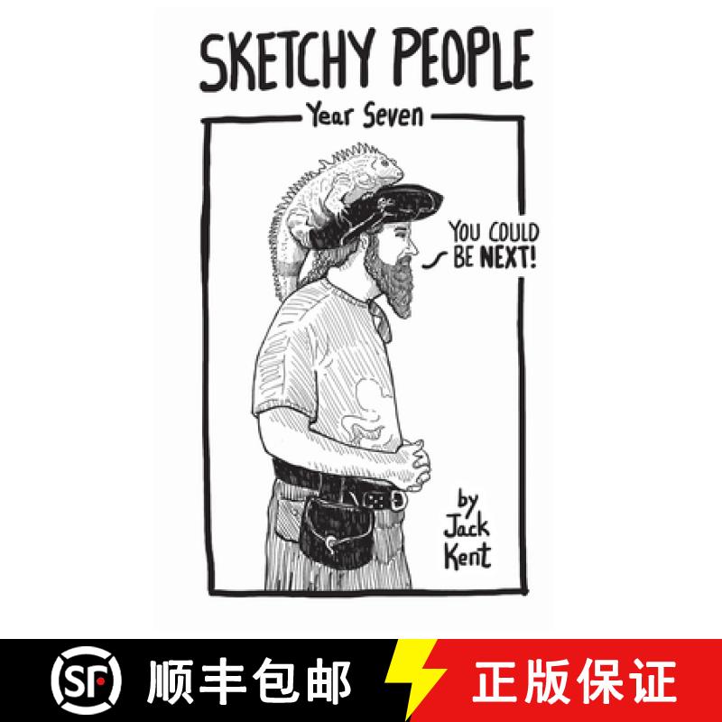 【3-4周达】Sketchy People - Year Seven [9781733908085]