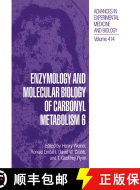 【3-4周达】Enzymology and Molecular Biology of Carbonyl Metabolism 6 [9781461376927]