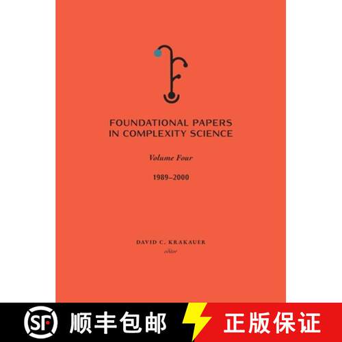 【3-4周达】精装 Foundational Papers in Complexity Science: Volume IV [9781947864559]