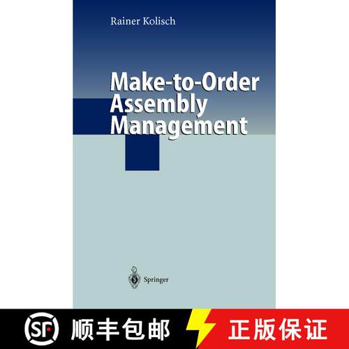 【3-4周达】精装 Make-to-Order Assembly Management [9783540410980]