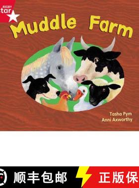 【3-4周达】Rigby Star GuidedPhonic Opportunity Readers Red: Muddle Farm [9780433027553]