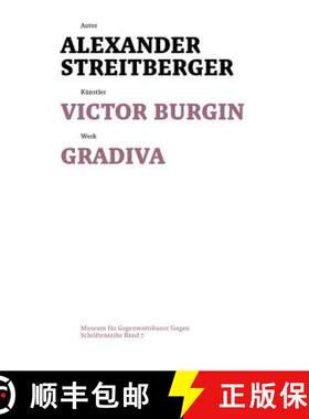 【3-4周达】Victor Burgin: Gradiva [9783422980570]