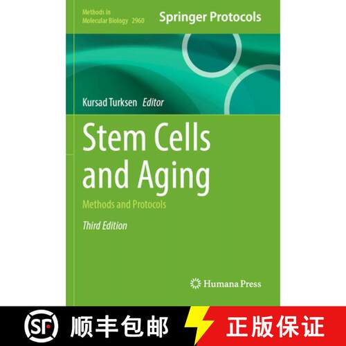 【3-4周达】Stem Cells and Aging: Methods and Protocols (Third Edition 2025) [9781071647202]