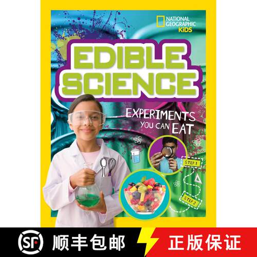 【3-4周达】精装 Edible Science: Experiments You Can Eat [9781426321122]
